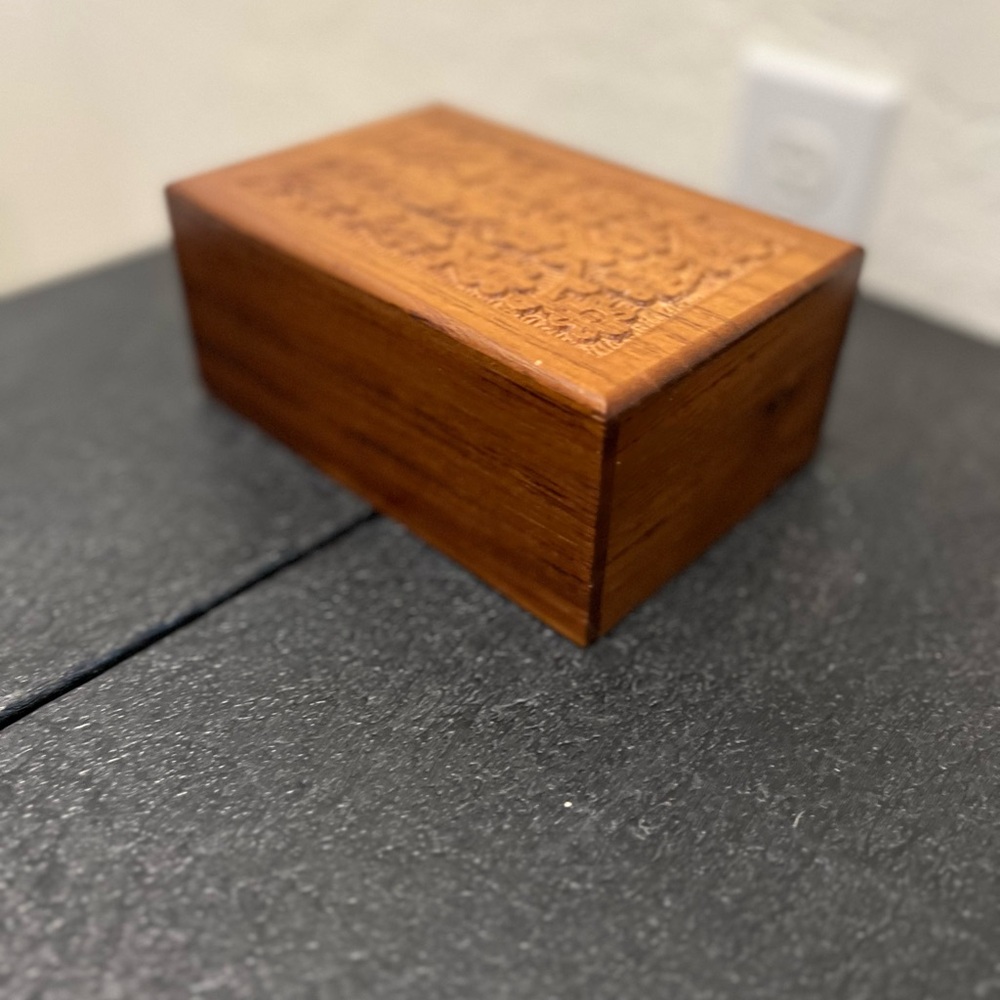 Wooden Storage Box